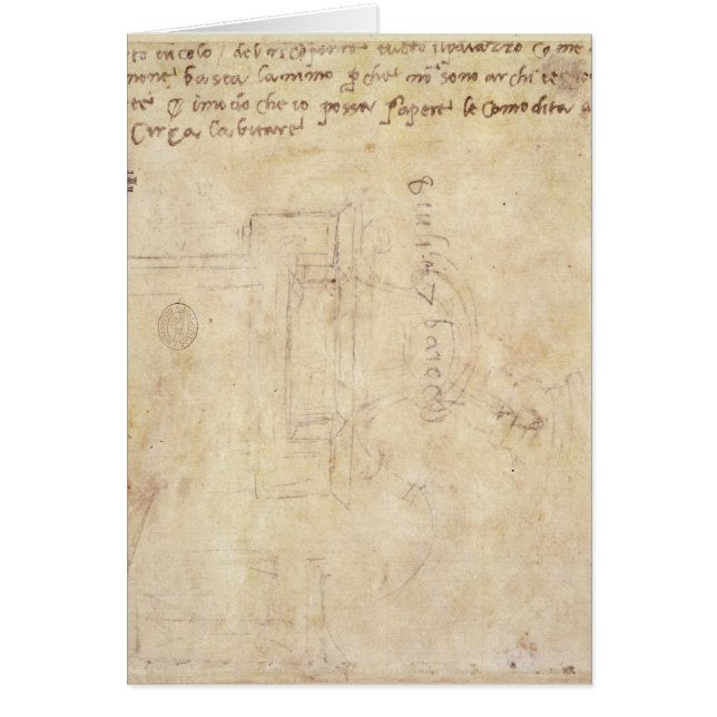 Estudio arquitectónico con las notas (Frente)