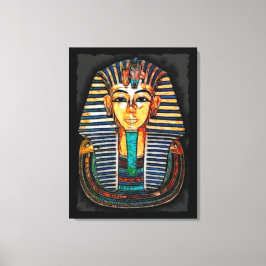 Estudio de arte del faraón egipcio Tutankhamen