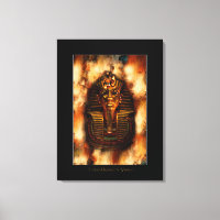 Estudio de arte II del faraón egipcio Tutankhamen