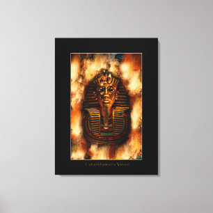 Estudio de arte II del faraón egipcio Tutankhamen