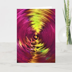 Estudio de color abstracto 142, tarjeta