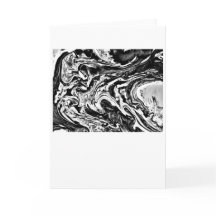 Estudio de color abstracto 16 / Noir, Tarjeta