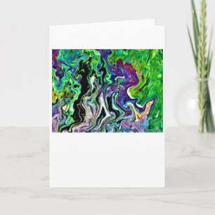 Estudio de color abstracto 173 Tarjeta