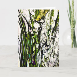 Estudio de color abstracto 26, tarjeta