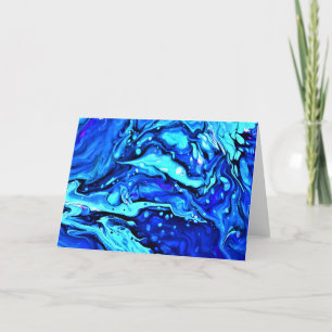 Estudio de color abstracto 59, tarjeta