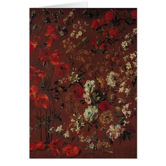 Estudio de flores, 1720 (Frente)