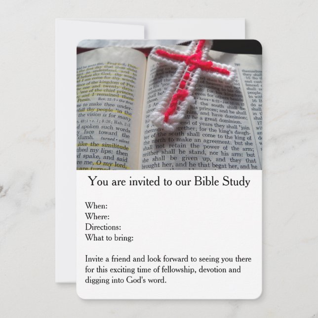Estudio de la Biblia Invitación a la Devoción (Anverso)
