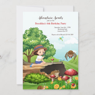Estudio de la Naturaleza Invitación a fiesta de cu