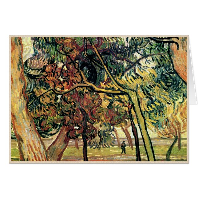 Estudio de los árboles de pino Vincent van Gogh (Anverso (Horizontal))