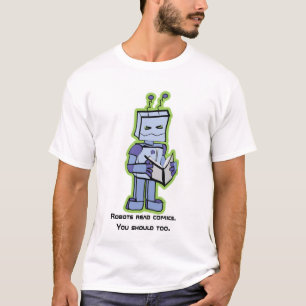 Estudio de los tebeos del indie - camisa del robot