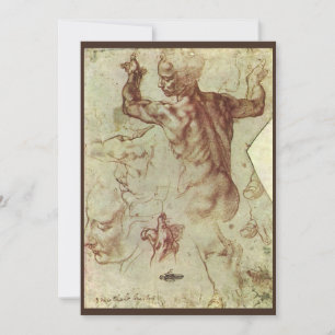 Estudio de Michelangelo de una Sibila Libia