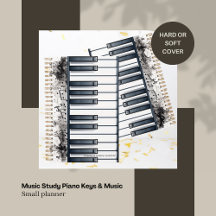 Estudio de Música Teclas de Piano y Planificador P