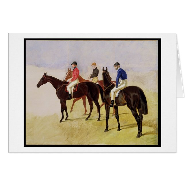 Estudio de tres grietas de la carrera de (Anverso (Horizontal))