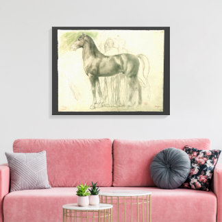 Estudio de un Caballo por Edgar Degas, Arte Antigu