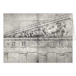 Estudio de un frontón del Parthenon