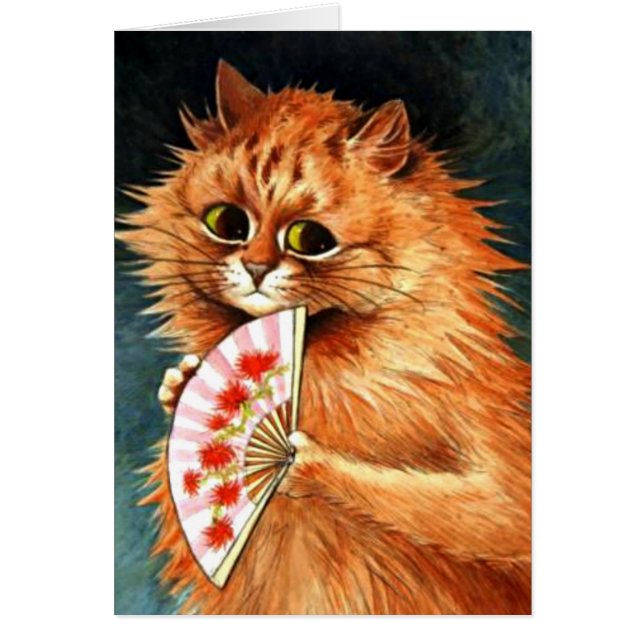 Estudio de un gato jengibre - obra de arte de Loui (Frente)