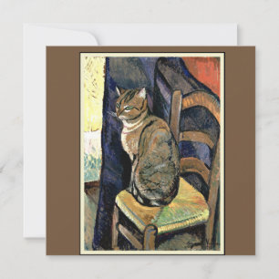 Estudio de un gato por Suzanne Valadon