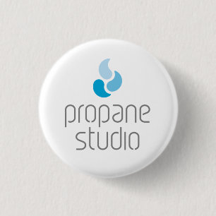 Estudio del propano - botón redondo