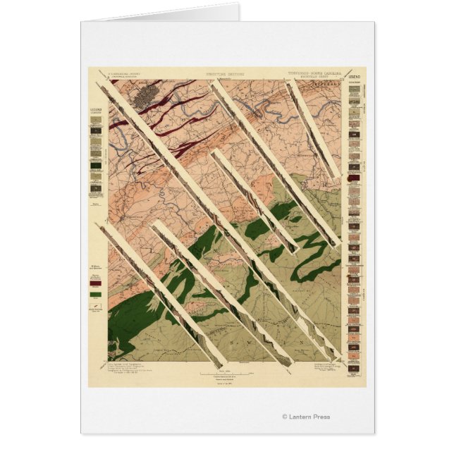 Estudio geológico de Tennessee y el Norte (Frente)