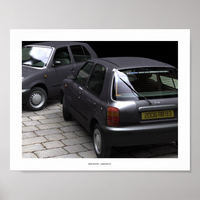 ESTUDIO MICRA CAR 1 Arte informático (Frente)