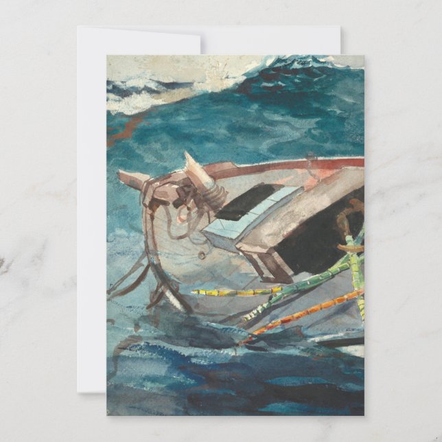 Estudio para la corriente del Golfo | Winslow Home (Anverso)