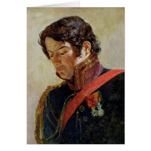 Estudio para un retrato de barón Dominique Larrey (Frente)