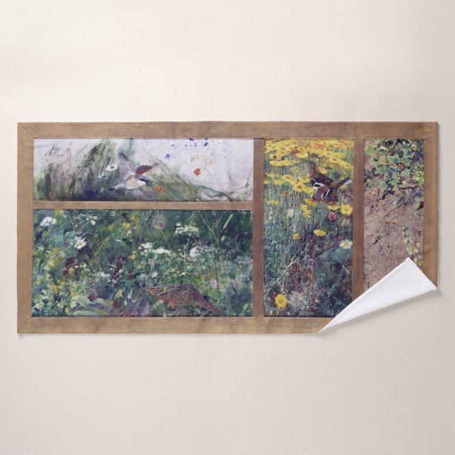 Estudios de aves, Bruno Liljefors (Toalla de baño)