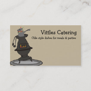 Estufa del vientre de pote que cocina tarjetas de