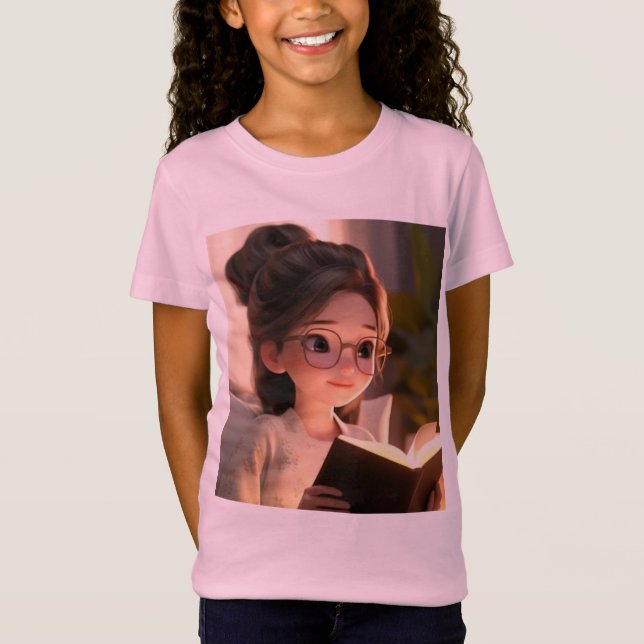 Estúpido Chica con camiseta (Anverso)