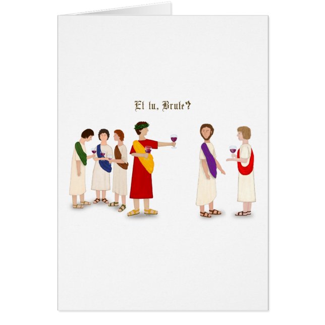 ¿Et Tu Brute? Julio César en un Fiesta (Frente)