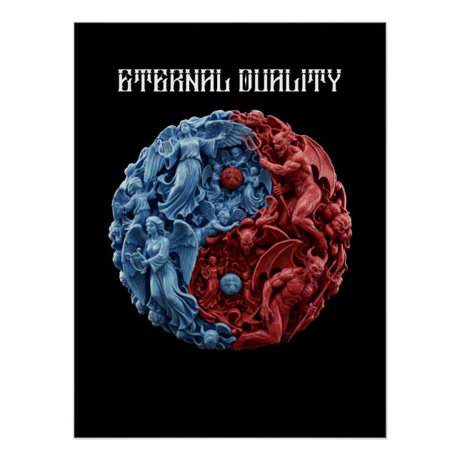 Eternal Duality Acrylic Poster (Anverso)