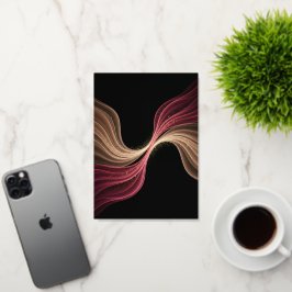 Eternal Flow of Love — Abstract Romantic Art