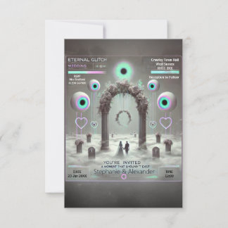 💍 Eternal Glitch: Invitación a la boda extraña