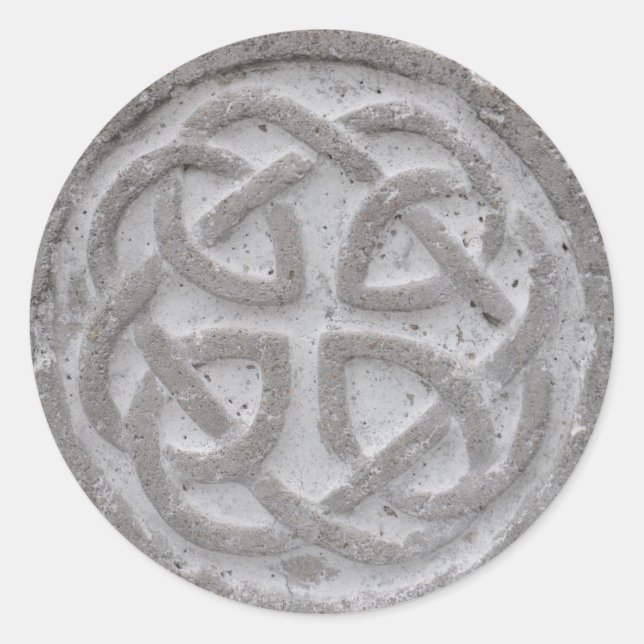 Eterno Sello para sobres de Piedra de Knot Celtic (Anverso)