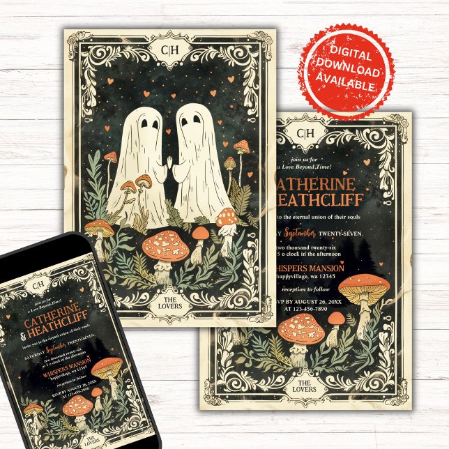 Eterno Soulmates 2 | Invitación a la boda de Tarot (Subido por el creador)