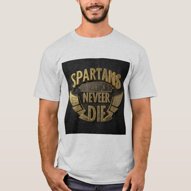 Eternos Espartanos La Inquebrantable Camiseta Espí (Anverso)