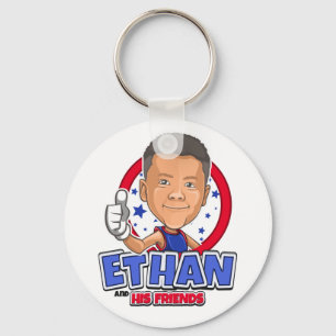 Ethan y su llavero de los amigos