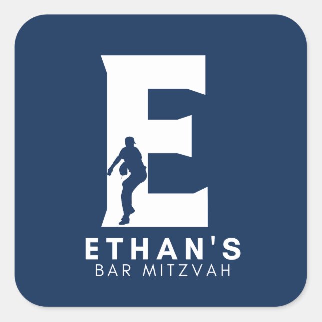 Ethans bar mitzvah pegatina (Anverso)