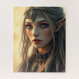 Ethereal Elven Princess Jigsaw Puzzle