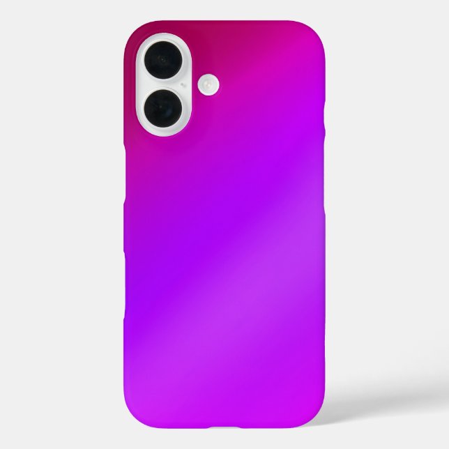 Ethereal Pink & Purple Glow - Funda para iPhone 16 (Reverso )