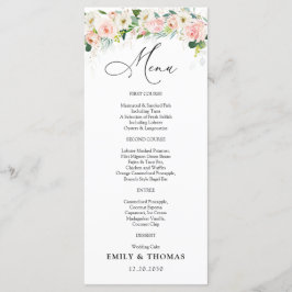 Ethereal Rubor Boda Menu