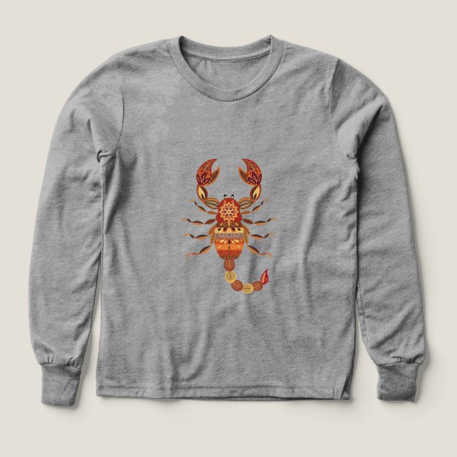 Ethnic Floral Scorpion (Diseño frontal)