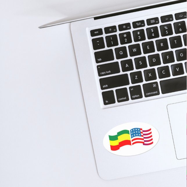 Etiopía - Pegatina rectangular de Estados Unidos (Subido por el creador)