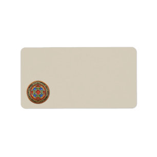 Etiqueta [100] Cruz Celta [Oro+Esmalte]