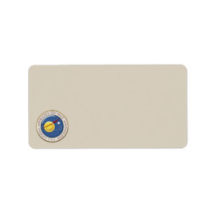 Etiqueta [100] Emblema de la NASA [3D]