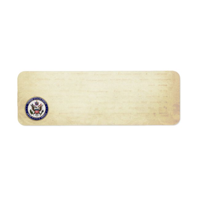 Etiqueta [100] Emblema del sistema adjunto de defensa (DAS) (Frente)