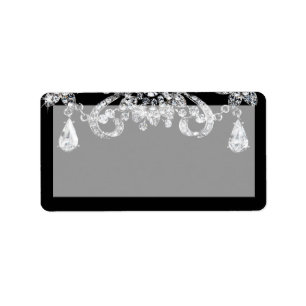 Etiqueta 1.25"x2.75" Dirección de correo Diamond Jewelry Ne