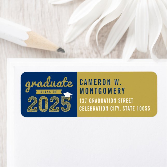 Etiqueta 2025 Audaz Esbozo Dirección de Graduación de la Ma (In situ)