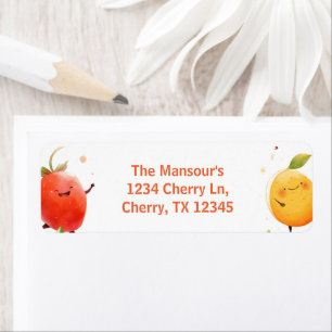 Etiqueta 2.ª Fiesta de cumpleaños