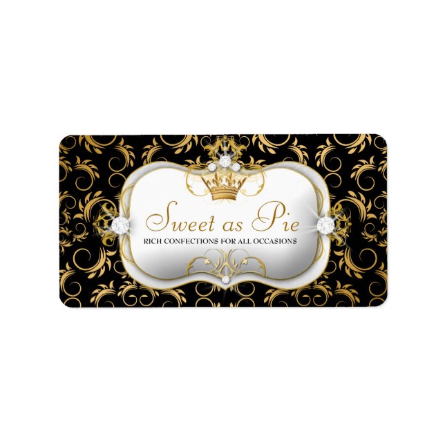 Etiqueta 311-Ciao Bella Golden Divine Rich Black (Frente)